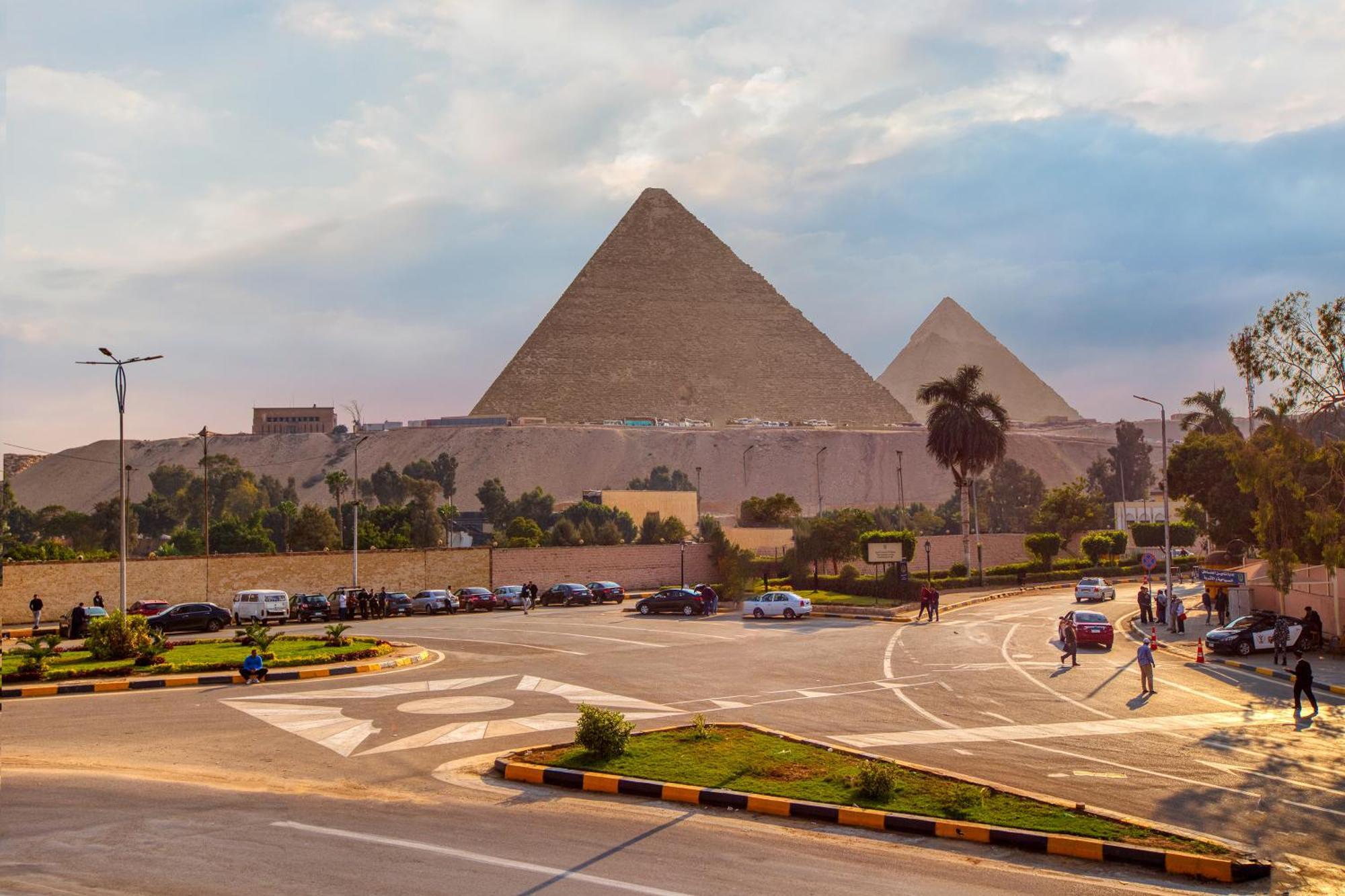 La Boutique Hotel - Vue Des Pyramides Kafret el-Gabal Eksteriør bilde