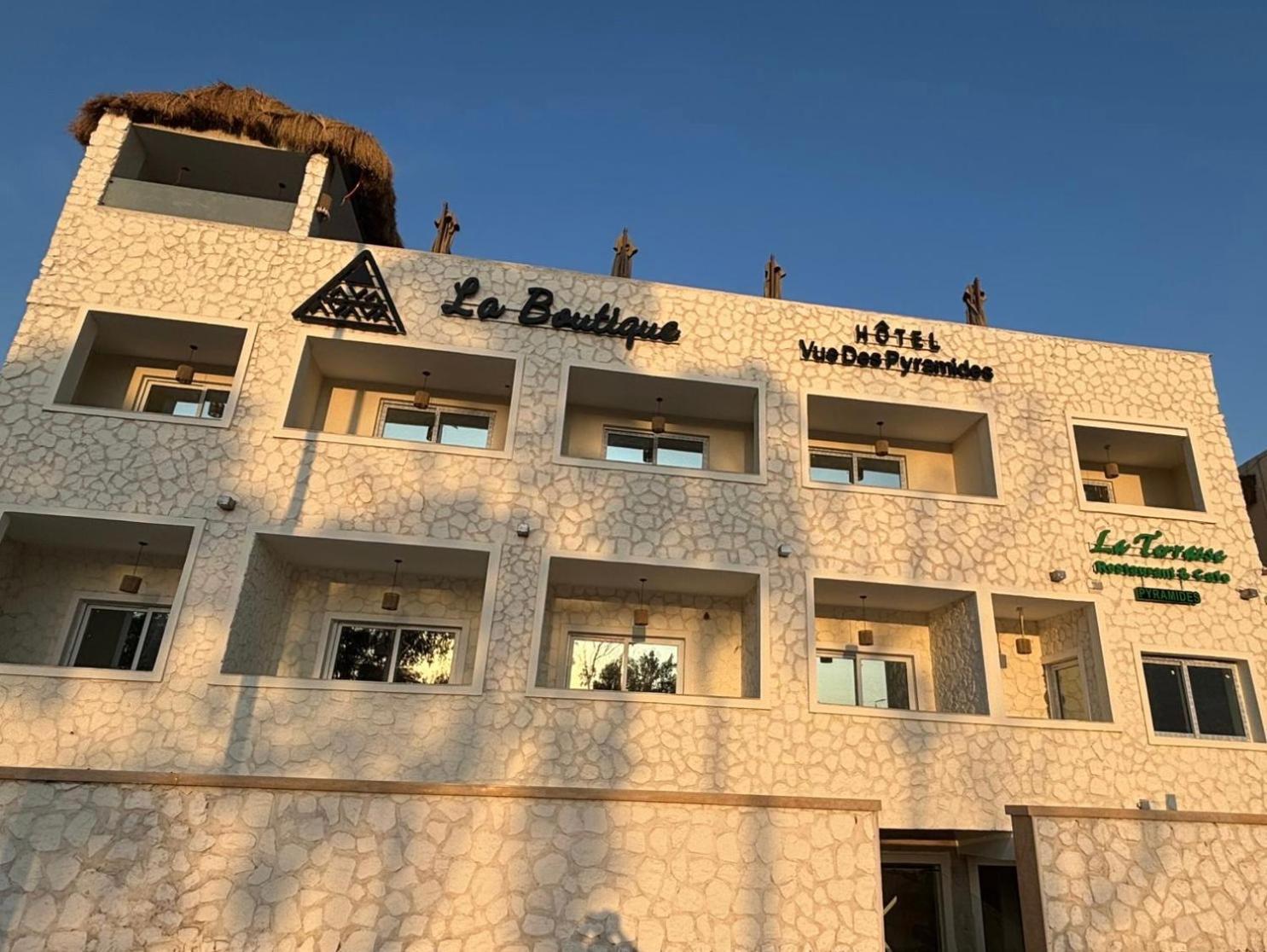 La Boutique Hotel - Vue Des Pyramides Kafret el-Gabal Eksteriør bilde