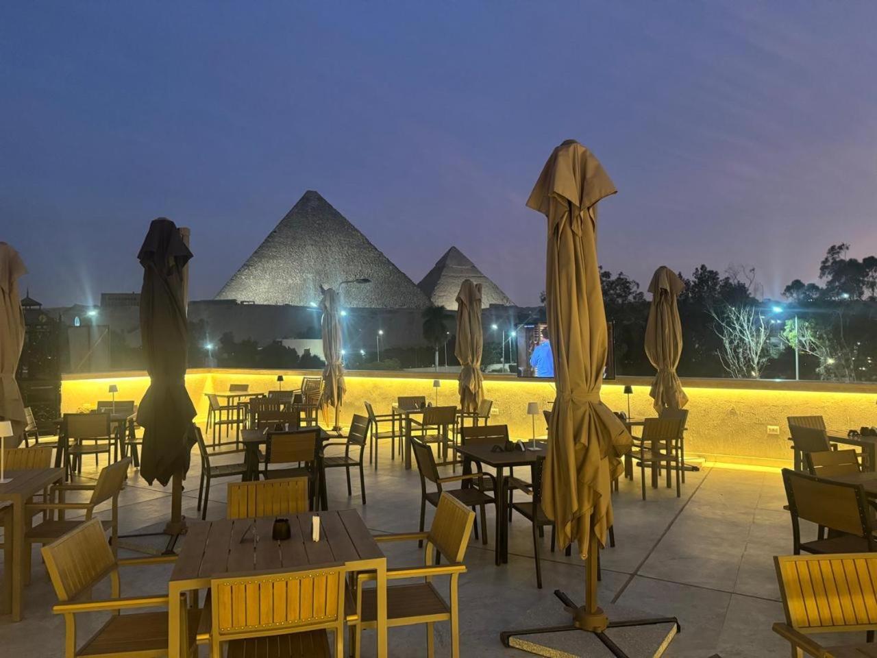 La Boutique Hotel - Vue Des Pyramides Kafret el-Gabal Eksteriør bilde