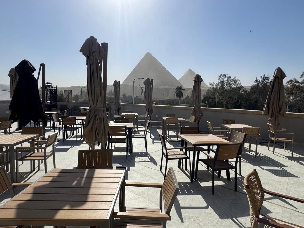 La Boutique Hotel - Vue Des Pyramides Kafret el-Gabal Eksteriør bilde