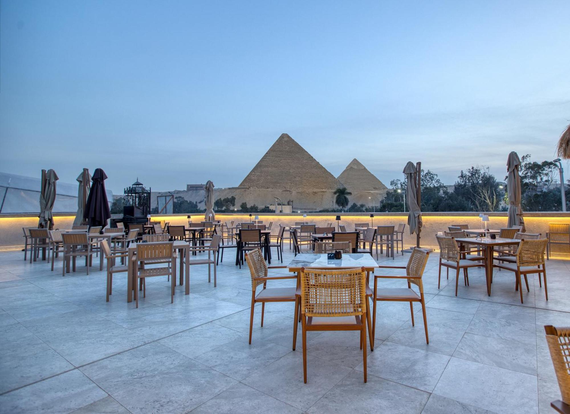 La Boutique Hotel - Vue Des Pyramides Kafret el-Gabal Eksteriør bilde