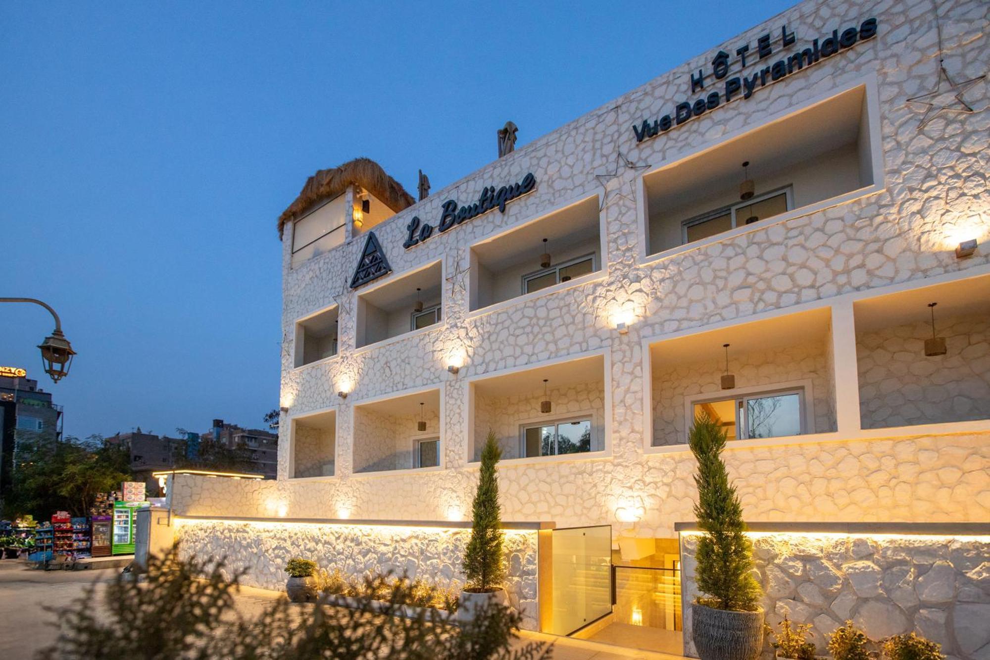 La Boutique Hotel - Vue Des Pyramides Kafret el-Gabal Eksteriør bilde