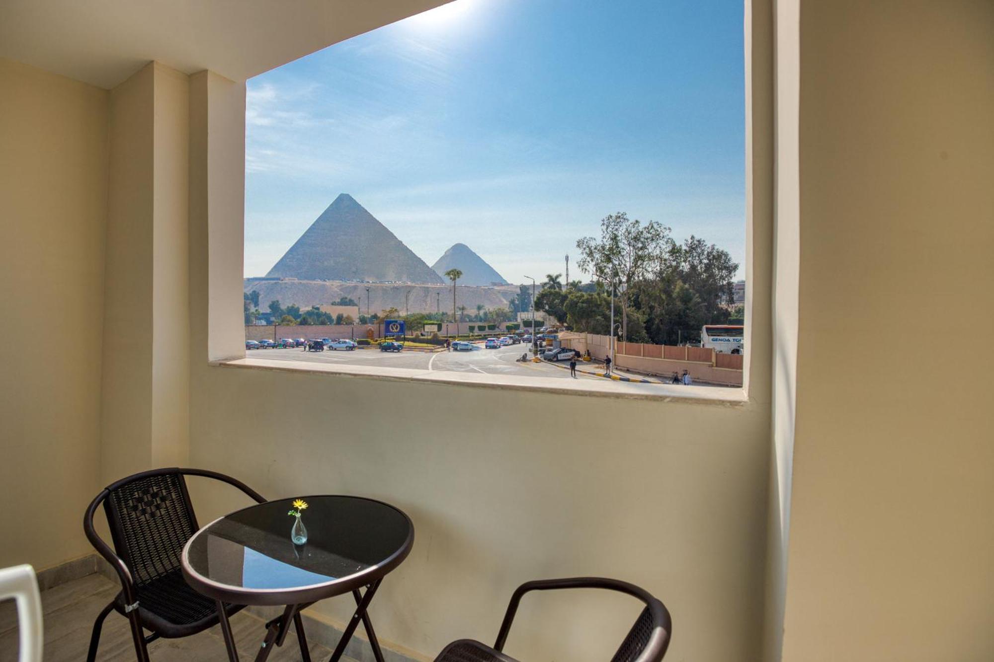 La Boutique Hotel - Vue Des Pyramides Kafret el-Gabal Eksteriør bilde